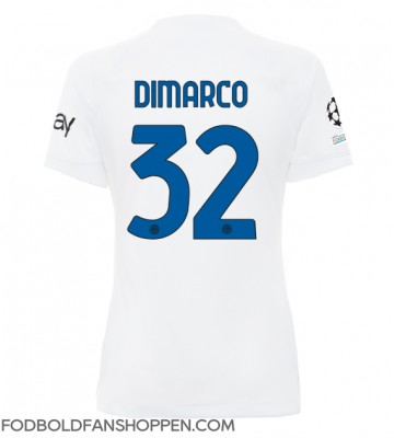 Inter Milan Federico Dimarco #32 Udebanetrøje Dame 2023-24 Kortærmet